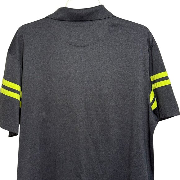 Haggar Cool 18 Performance Mens Polo Shirt - Size Large - Picture 7 of 7
